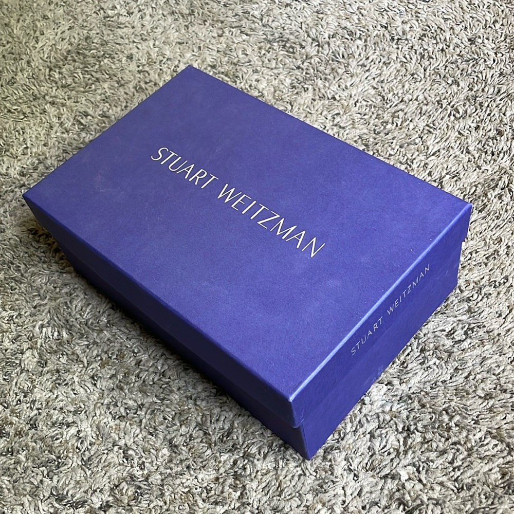 Stuart Weitzman Jet Black Dress Shoes